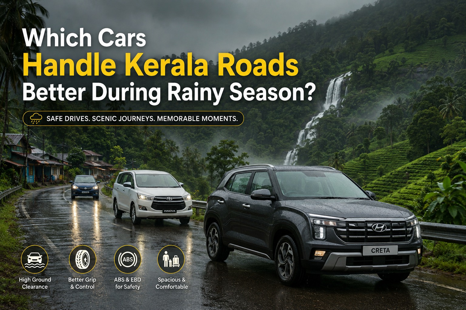 monthly car rentals in kollam, kerala